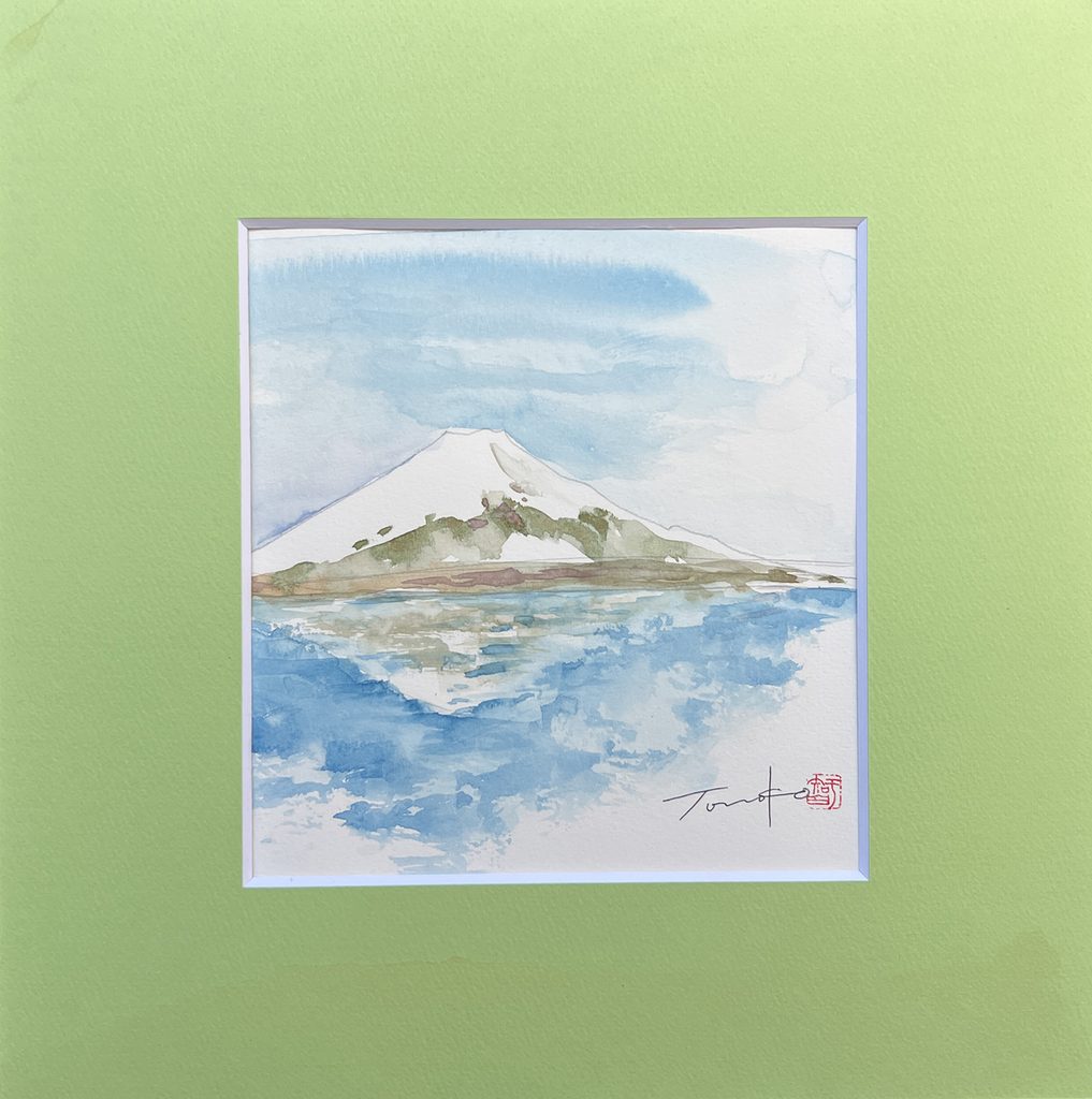 アシンメ＿湖面＿富士