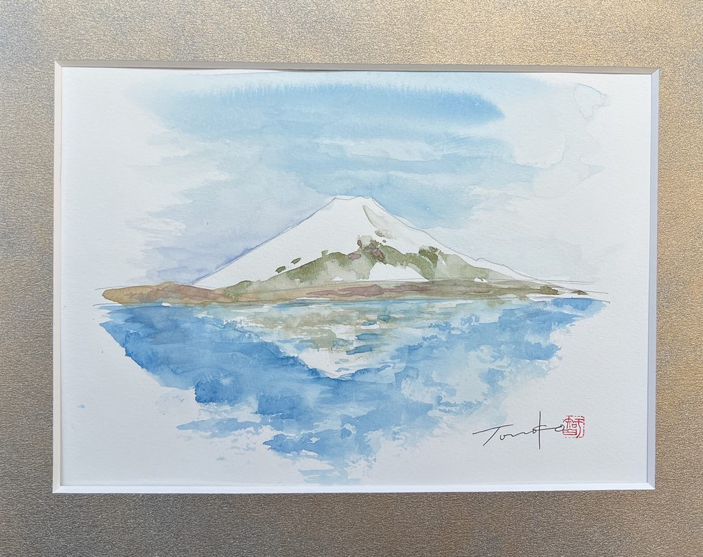 シンメ＿湖面＿富士